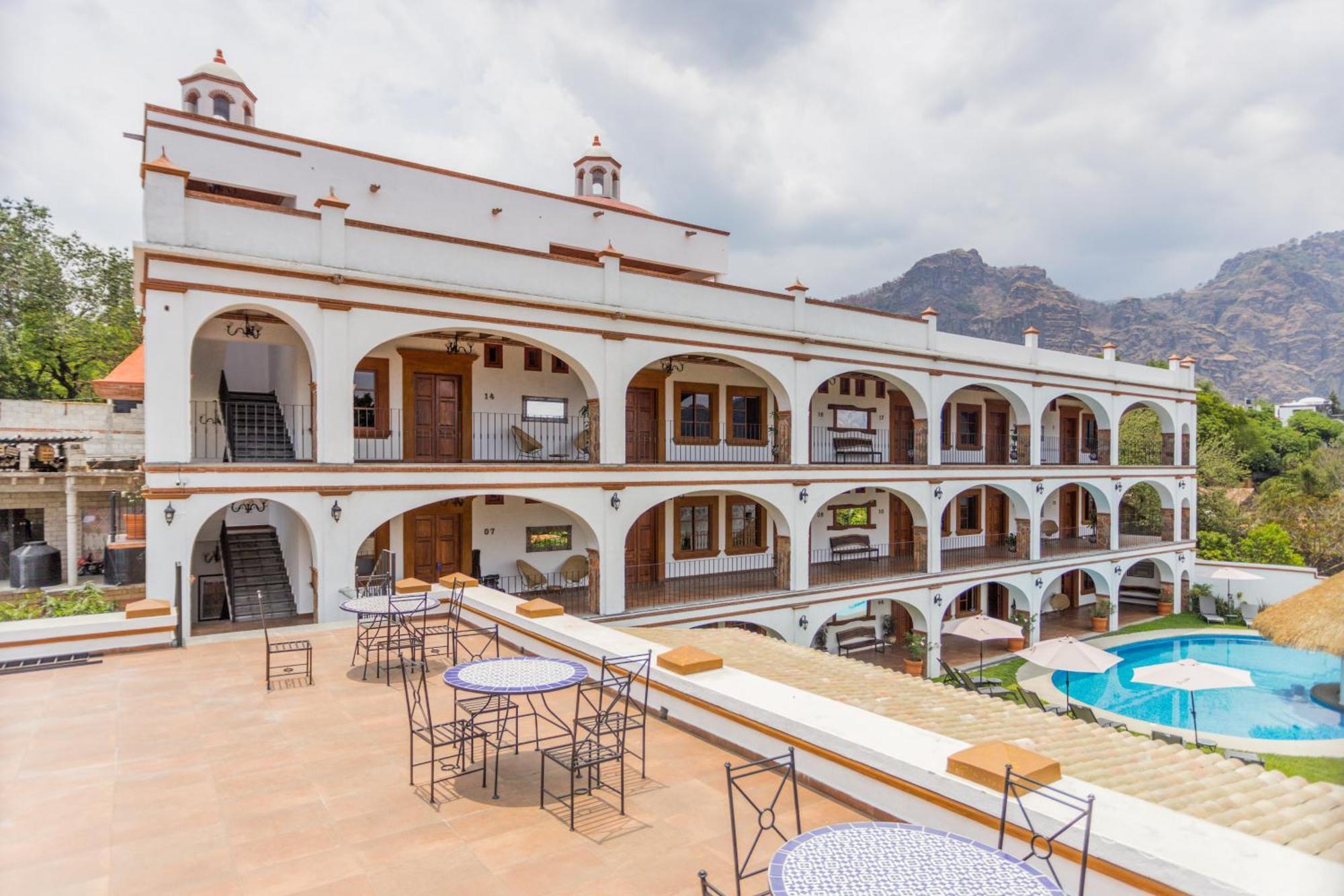 Palacio Del Cobre Tepoztlan Bagian luar foto